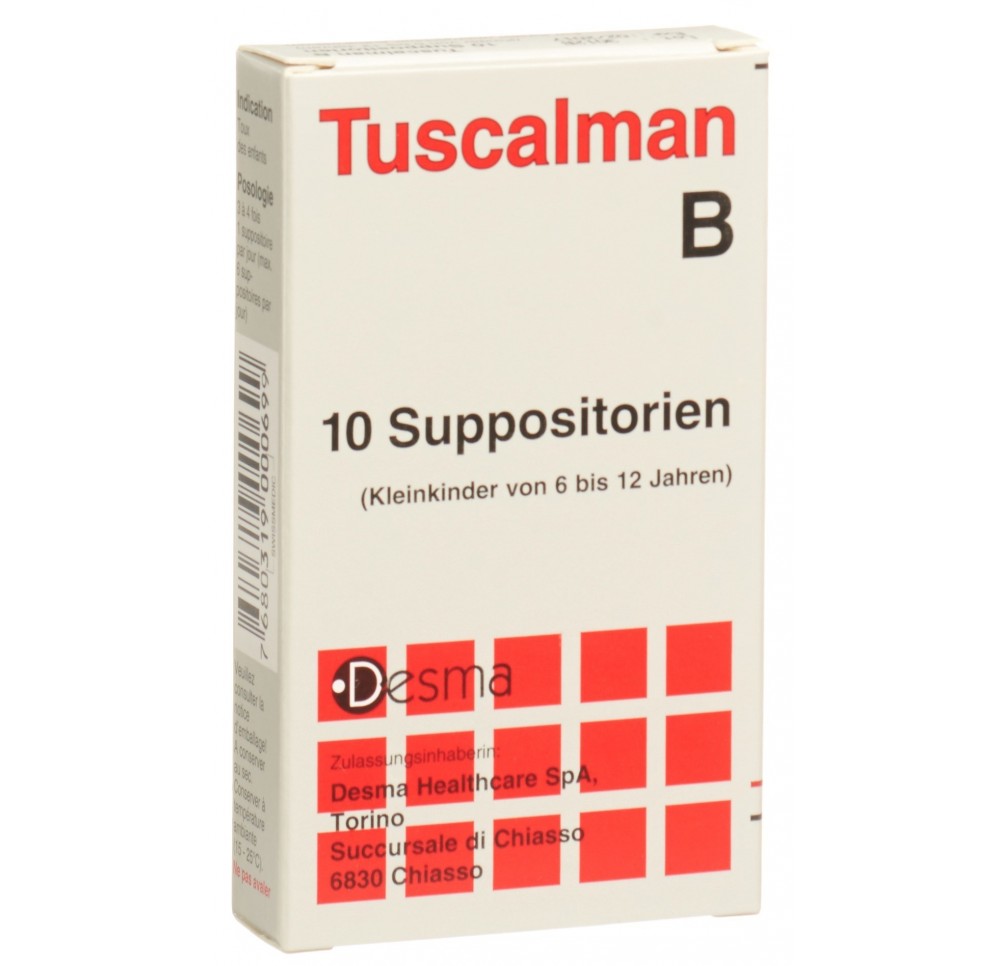 TUSCALMAN B supp 10 pce