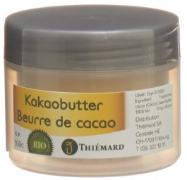 THIEMARD Beurre de cacao 100 % pur bio 100 g