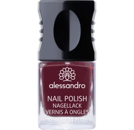 ALESSAN vernis à ongles sans emb 905 Rouge Noir