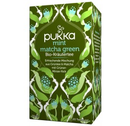 PUKKA Mint Matcha Green Tee Bio sach 20 pce