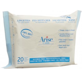 ARISE Swiss Baby lingettes Traveller 20 pce