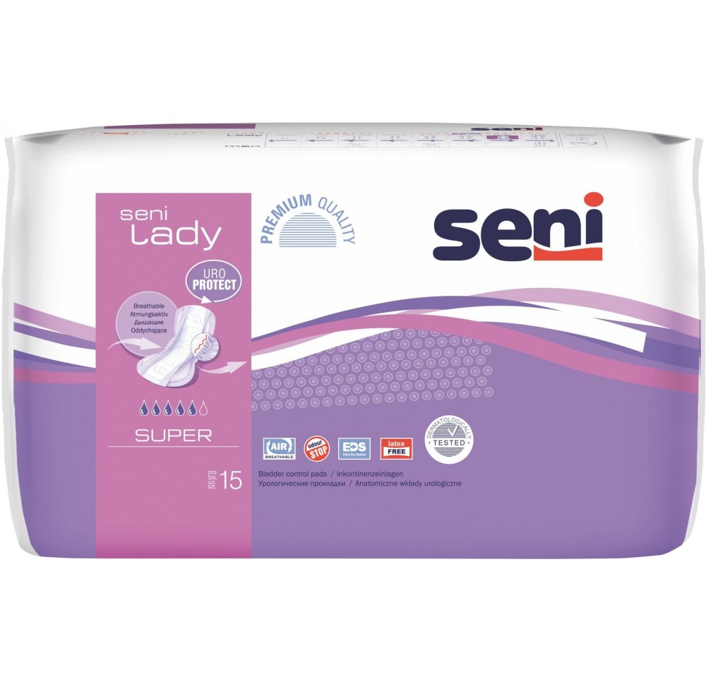 SENI Lady Super protections anatomiq 15 pce