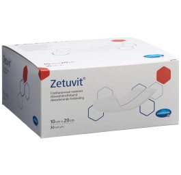 ZETUVIT compresse absorbante 10x20cm 30 pce
