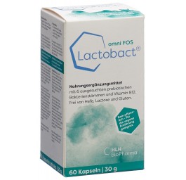 LACTOBACT omni FOS caps bte 60 pce