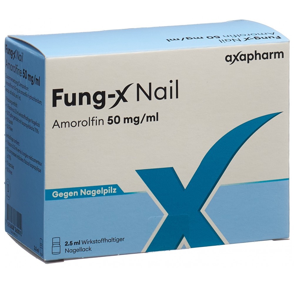 FUNG-X Nail vernis à ongles 50 mg/ml fl 2.5 ml