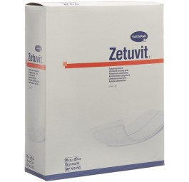 ZETUVIT compresse absorbante 20x20cm stér 15 pce