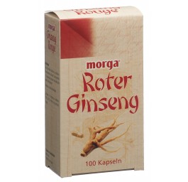 MORGA Ginseng rouge caps 100 pce