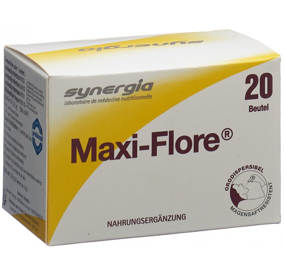 MAXI FLORE équilibre flore sach 20 pce