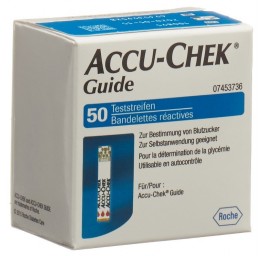 ACCU-CHEK GUIDE bandelettes 50 pce