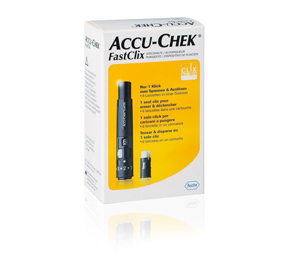 ACCU-CHEK FASTCLIX Kit+6 lancettes