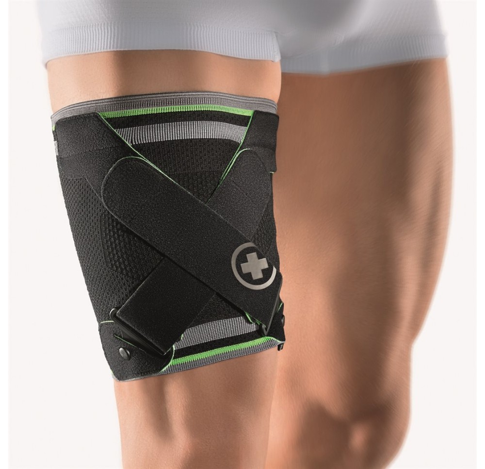 BORT MYOACTIVE sport band cuisse XL noir/vert BORT MYOACTIVE sport band cuisse XL noir/vert