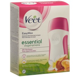 VEET EasyWax roll-on set sensitive cire chaude nat
