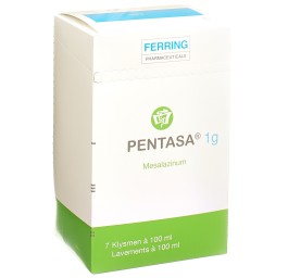 PENTASA Klysma clyst 1 g 7 x 100 ml