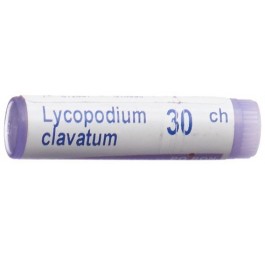 BOIRON lycopodium clavatum glob 30 CH 1 dos