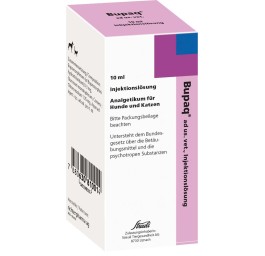 BUPAQ sol inj ad us.vet. fl 10 ml