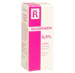 SCLEROVEIN sol inj 0.5 % i.v. flac 30 ml