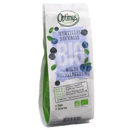 OPTIMYS myrtilles sauvages bio 180 g