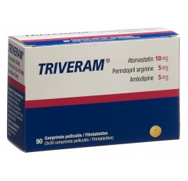 TRIVERAM cpr pell 10/5/5mg 3 bte 30 pce