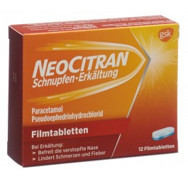 NEOCITRAN Rhume/Refroidissement cpr pell 12 pce