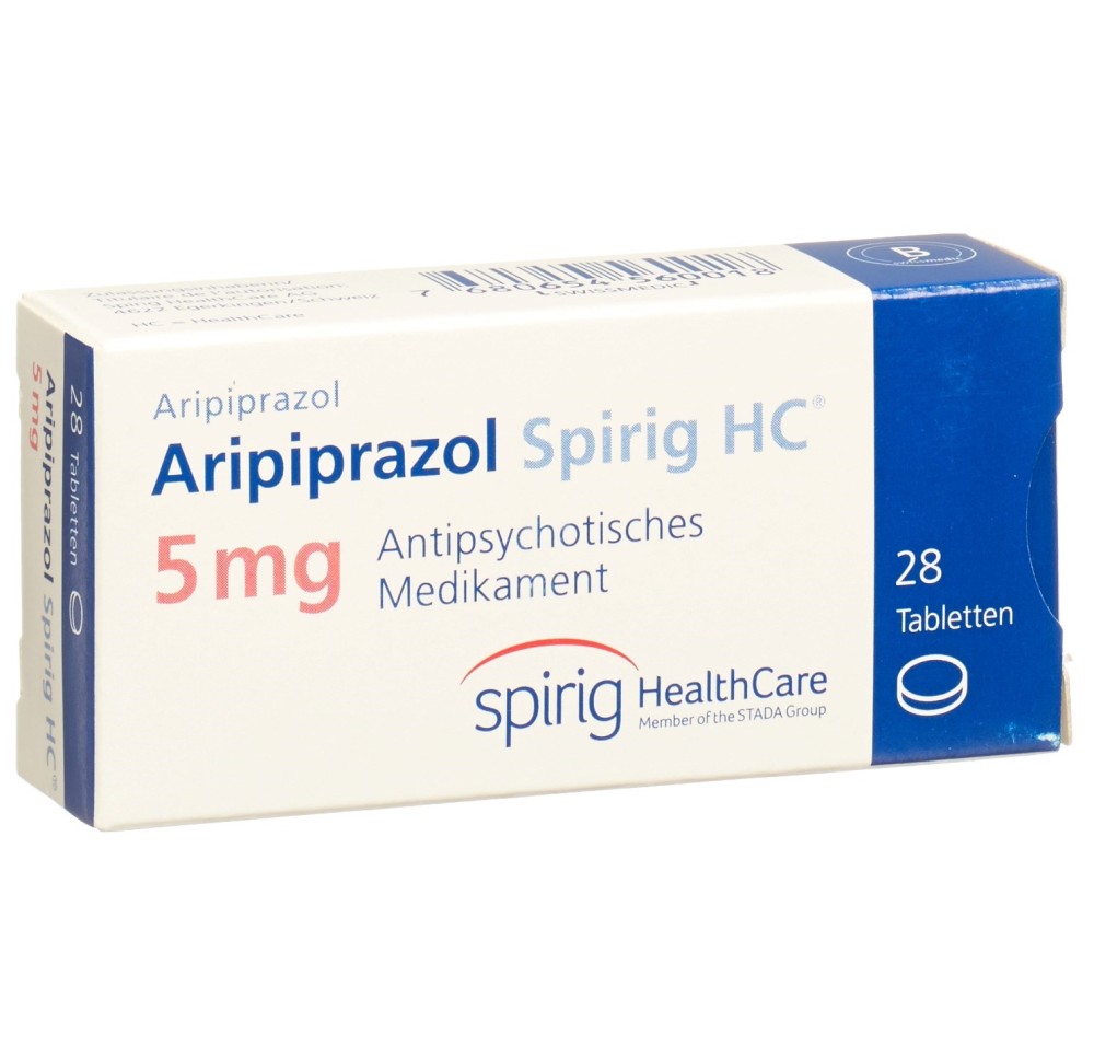 ARIPIPRAZOL Spirig HC cpr 5 mg 28 pce ARIPIPRAZOL Spirig HC cpr 5 mg 28 pce