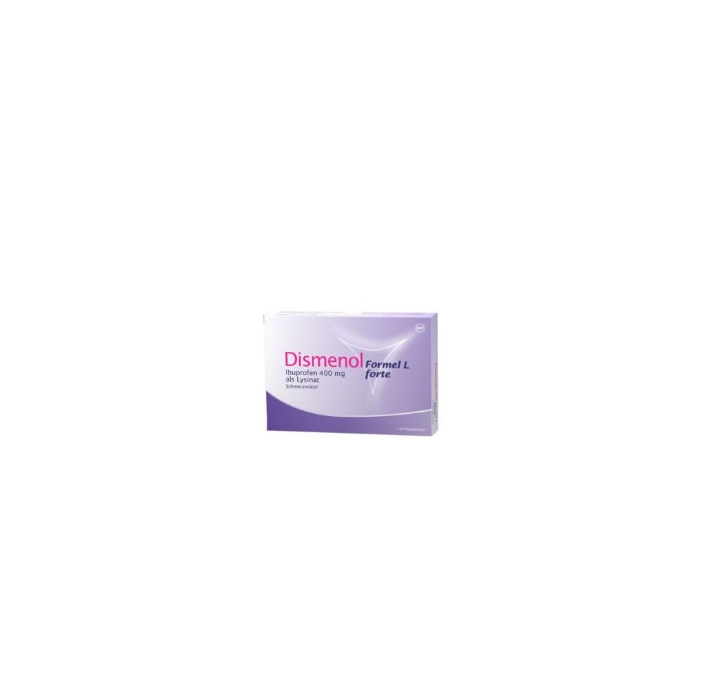 DISMENOL Formule L forte cpr pell 400 mg 10 pce