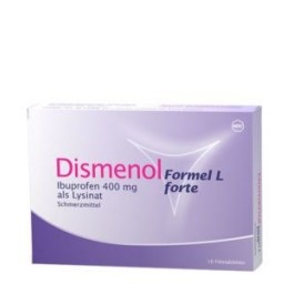 DISMENOL Formule L forte cpr pell 400 mg 10 pce