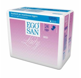 EGOSAN Protection incont Light Normal bleu 24 pce