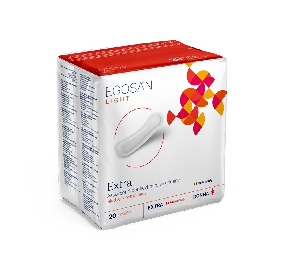 EGOSAN Protection incont Light Extra jaune 24 pce
