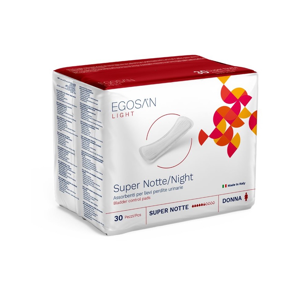 EGOSAN Protection incont Light Sup Maxi vio 30 pce