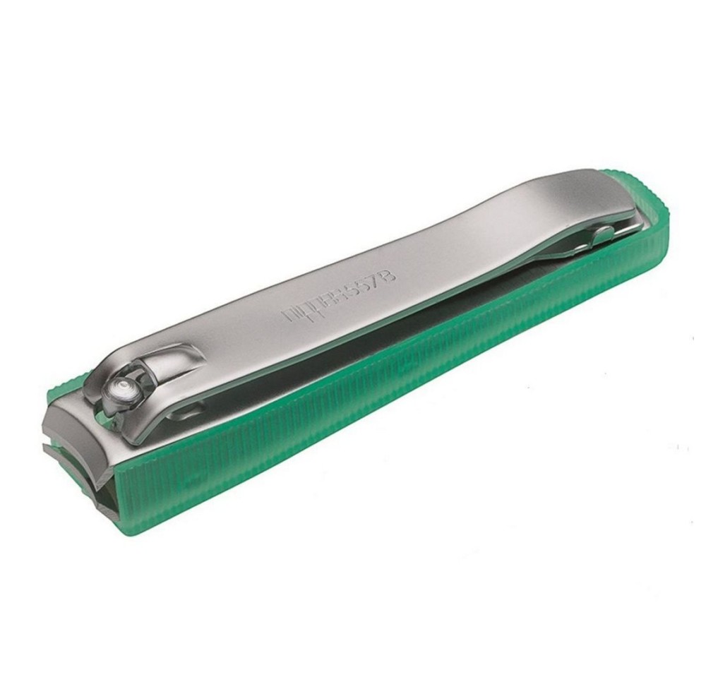 NIPPES Coupe à ongles pédi 8cm av récip nickel mat