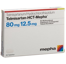TELMISARTAN-HCT Mepha cpr 80/12.5 mg 28 pce