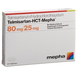 TELMISARTAN-HCT Mepha cpr 80/25 mg 28 pce