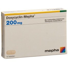 DOXYCYCLIN Mepha cpr 200 mg 10 pce
