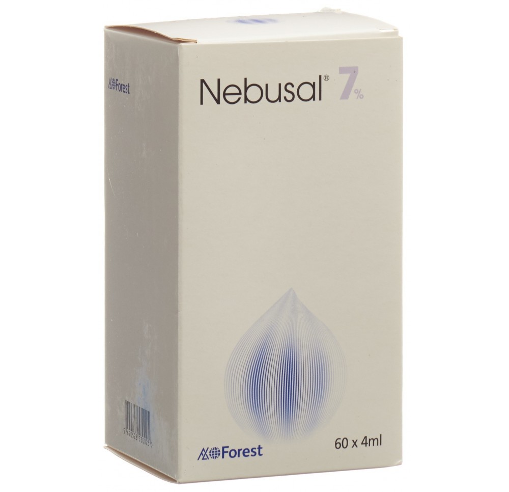 NEBUSAL NaCl 7 % 60 amp 4 ml