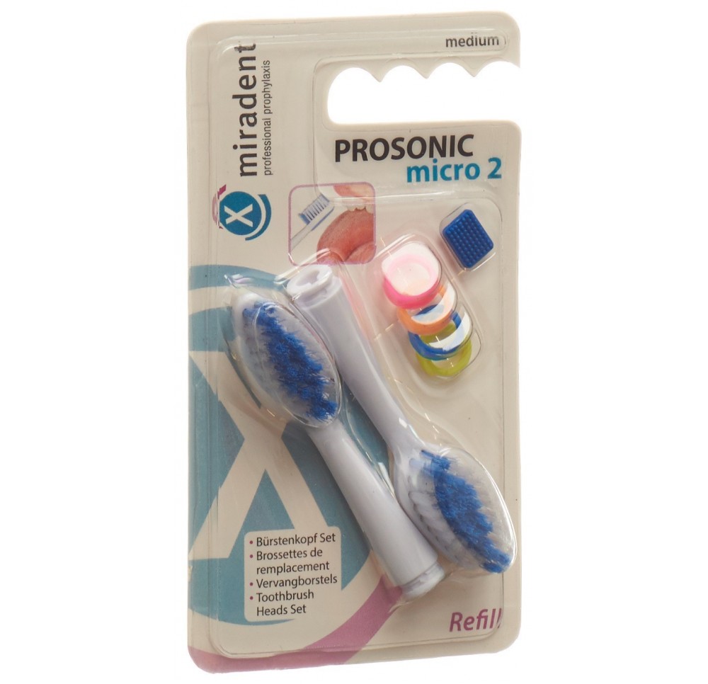 MIRADENT brossettes remplac pour Prosonic micro 2