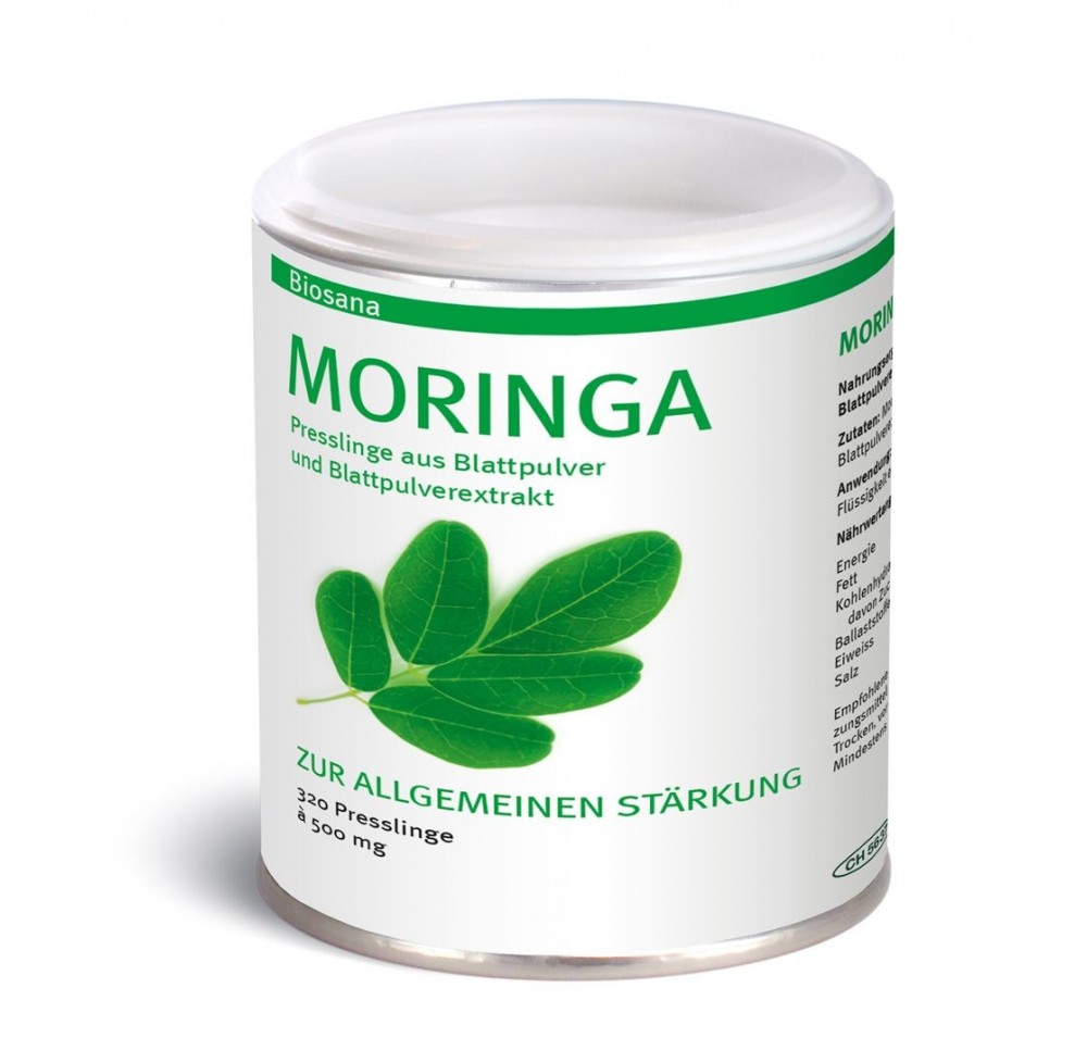 BIOSANA moringa pdr feuille/extr. cpr bte 320 pce