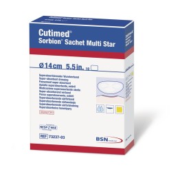 CUTIMED Sorbion Sachet Multi Star 14cm 10 pce
