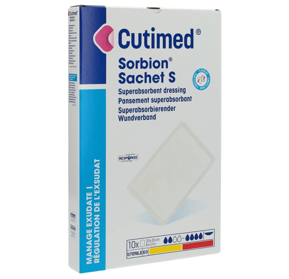CUTIMED Sorbion Sachet S 30x20cm 10 pce