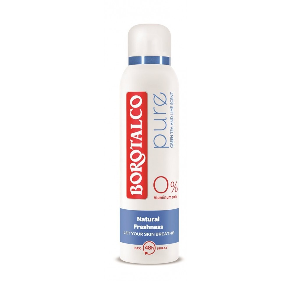 BOROTALCO Deo Pure Natural Fresh spray 150 ml