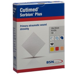 CUTIMED Sorbion Plus 10x10cm 10 pce