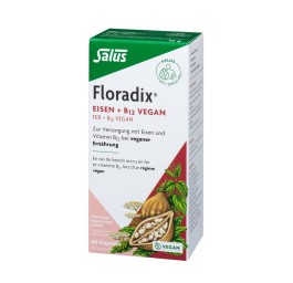 FLORADIX VEGAN Fer + vitamine B12 caps 40 pce