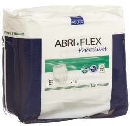 ABRI-FLEX Premium L3 100-140cm vert lar 14 pce
