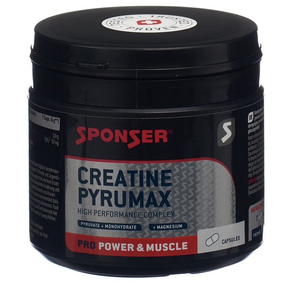 SPONSER Creatine Pyrumax caps 280 pce