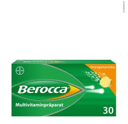 BEROCCA cpr eff arôme orange 30 pce