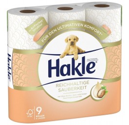 HAKLE propreté riche Shea Butter rouleau 9 pce