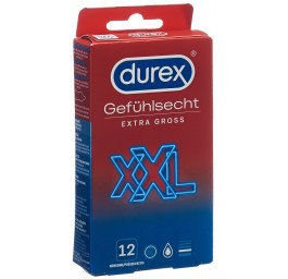 DUREX Gefühlsecht XXL préservatif 12 pce