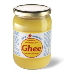 FINCK Ghee de qualité Ayurvédique bio verre 480 g