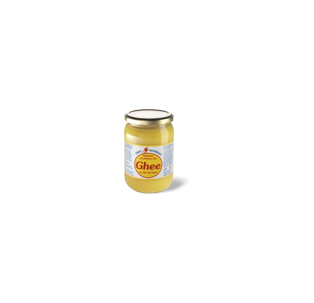 FINCK Ghee de qualité Ayurvédique bio verre 480 g