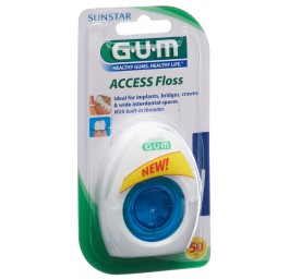 GUM Access Floss soie dentaire 50 pce