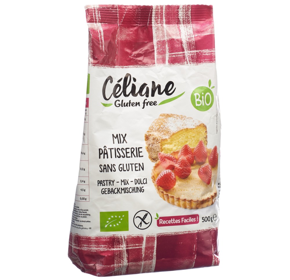CELIANE mix pâtisserie sans gluten bio 500 g